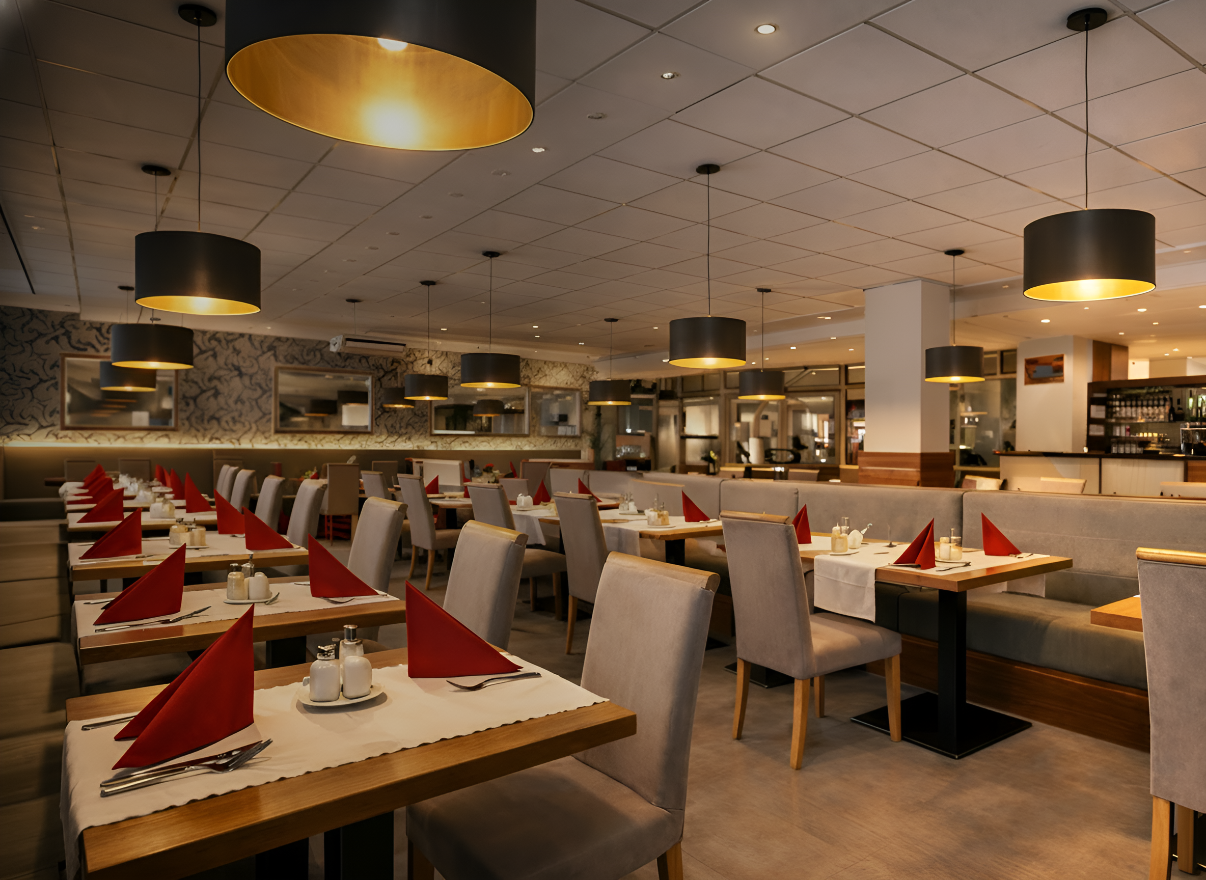 Restaurace Lázeňského hotelu Pyramida