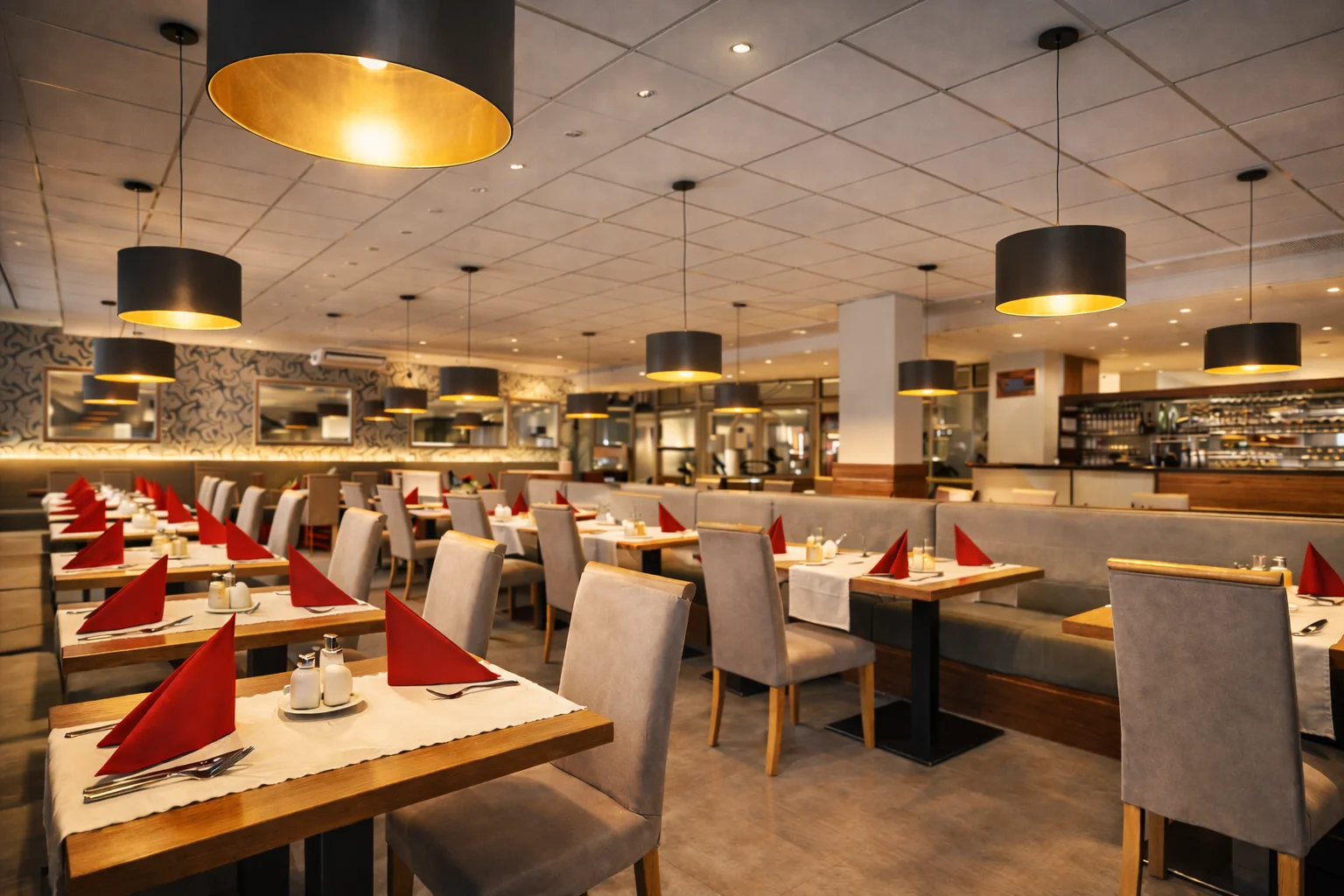 Restaurace Lázeňského hotelu Pyramida
