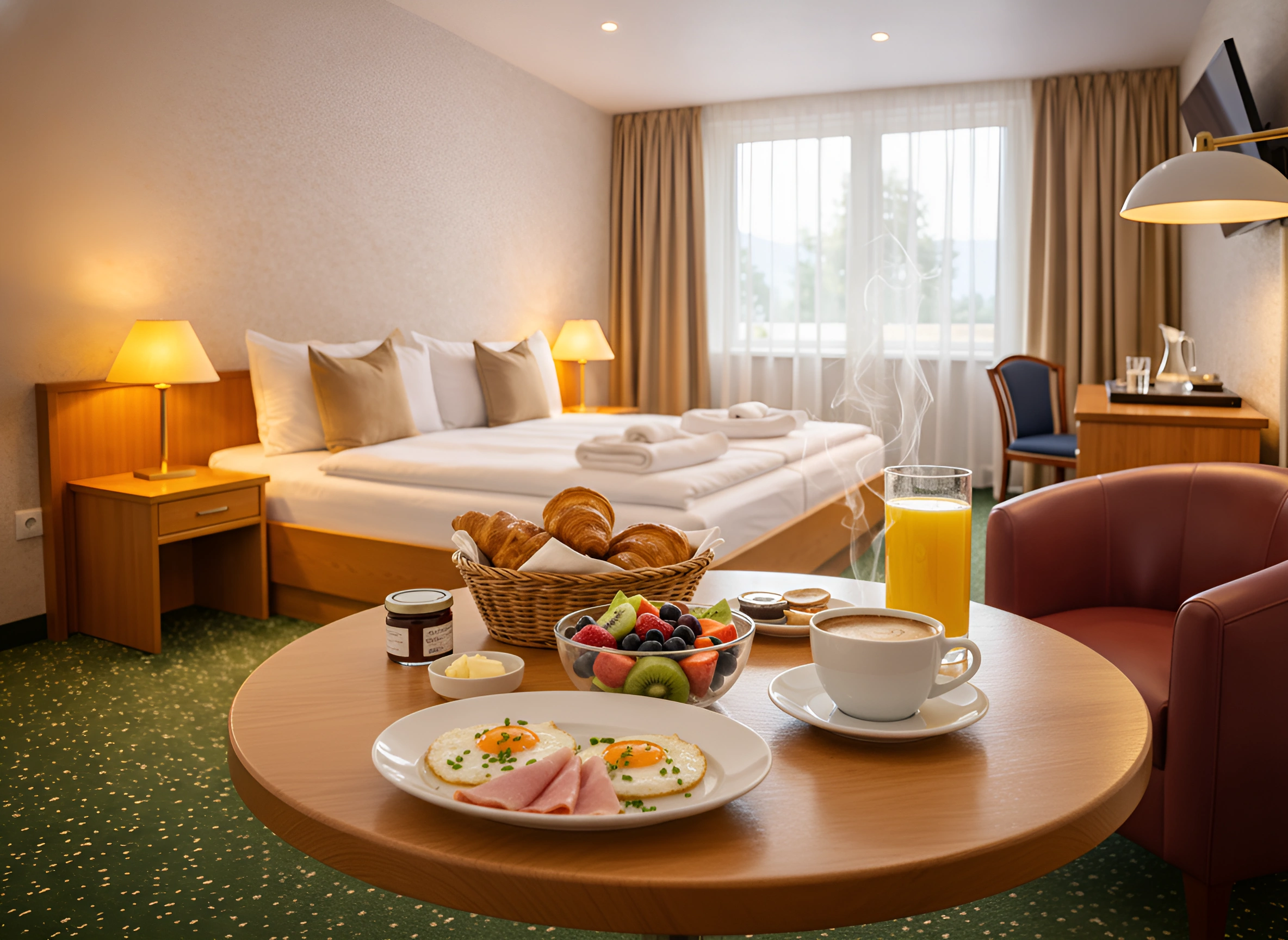 Hotelaufenthalt mit Frühstück